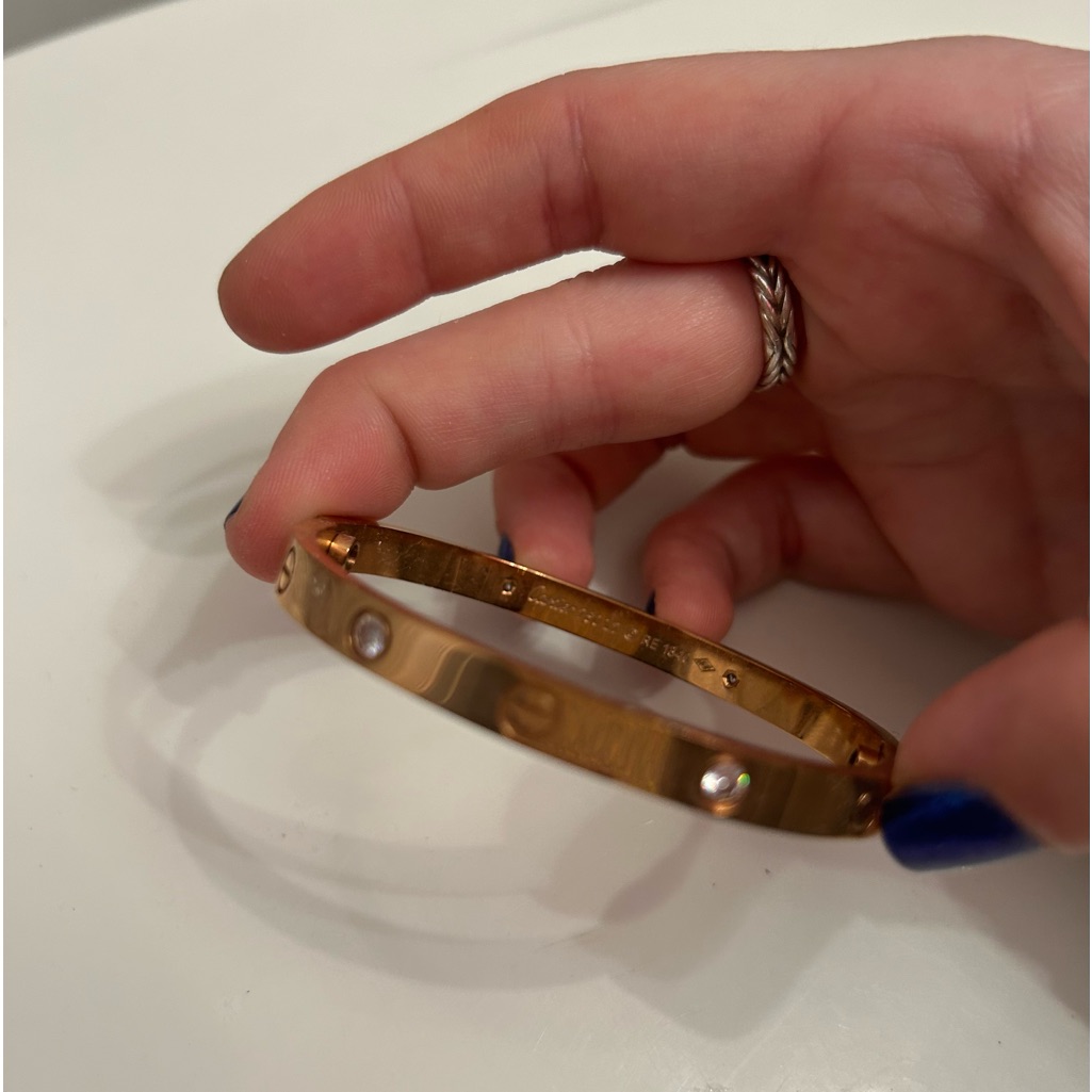 Rose Gold Cartier Bracelet